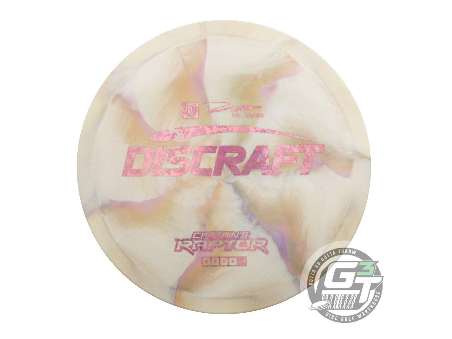 Discraft Limited Edition 2022 Paul Ulibarri Captain's Special Blend ESP Raptor Distance Driver Golf Disc (Individually Listed)