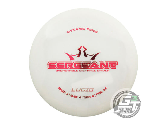 Dynamic Discs Lucid Sergeant Distance Driver Golf Disc (Individually Listed)