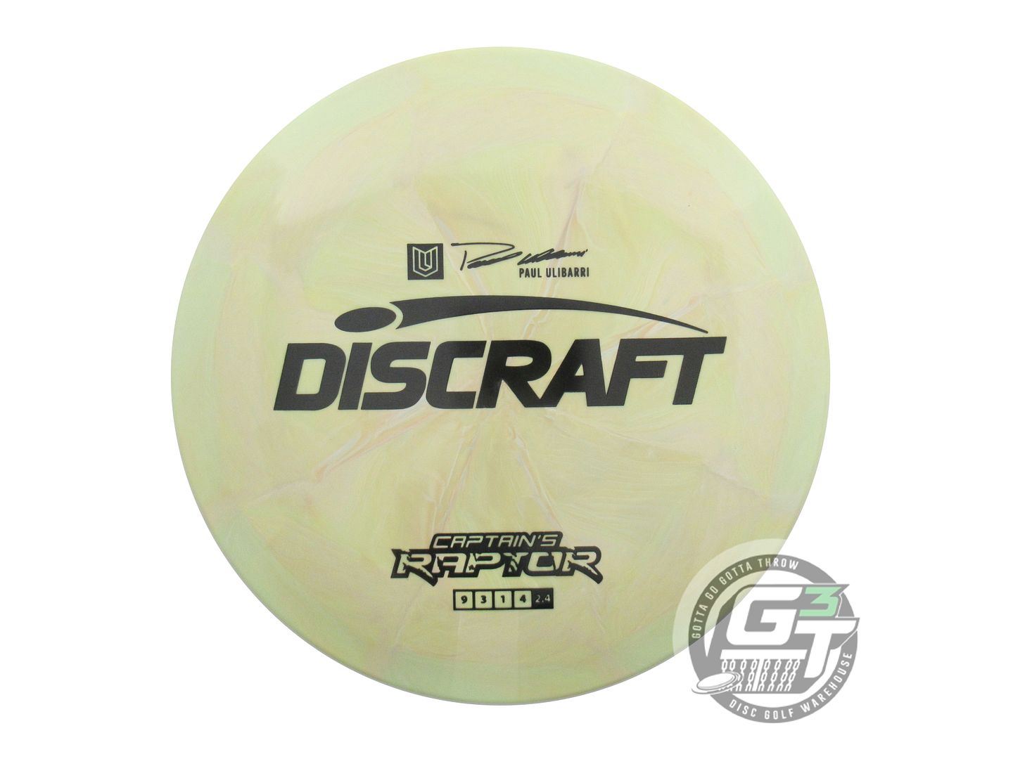 Discraft Limited Edition 2022 Paul Ulibarri Captain's Special Blend ESP Raptor Distance Driver Golf Disc (Individually Listed)