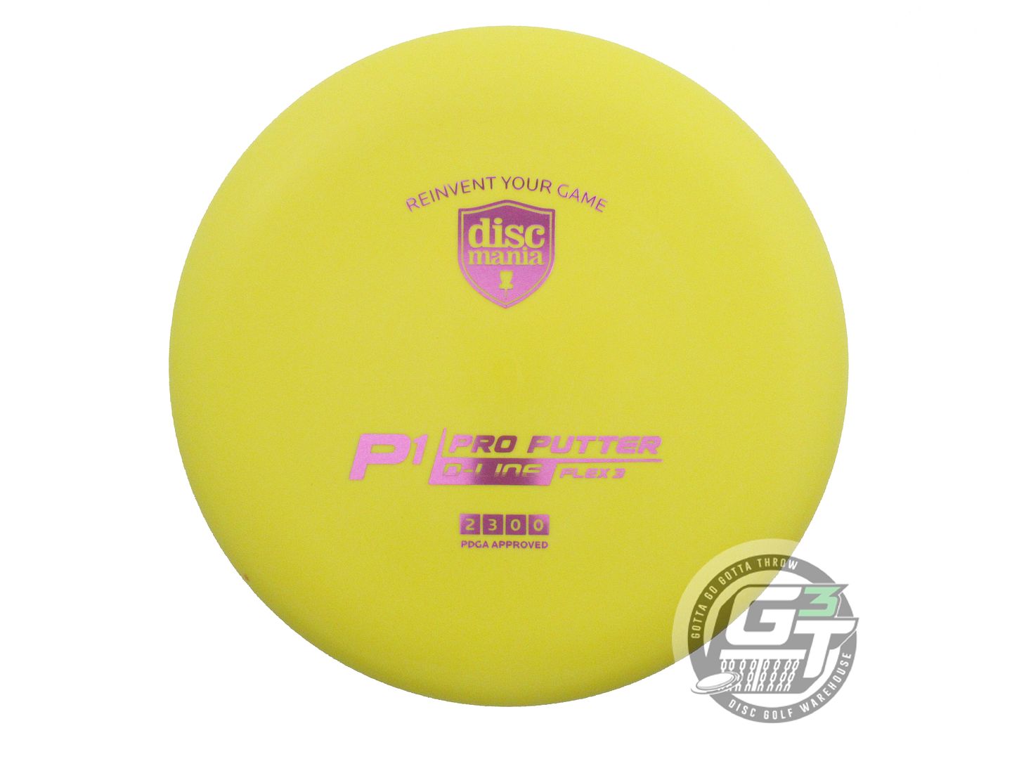 Discmania Originals D-Line Flex 3 P1 Putter Golf Disc (Individually Listed)