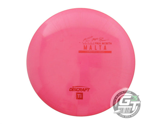 Discraft Limited Edition 2024 Elite Team Paul McBeth Titanium Malta Midrange Golf Disc (Individually Listed)