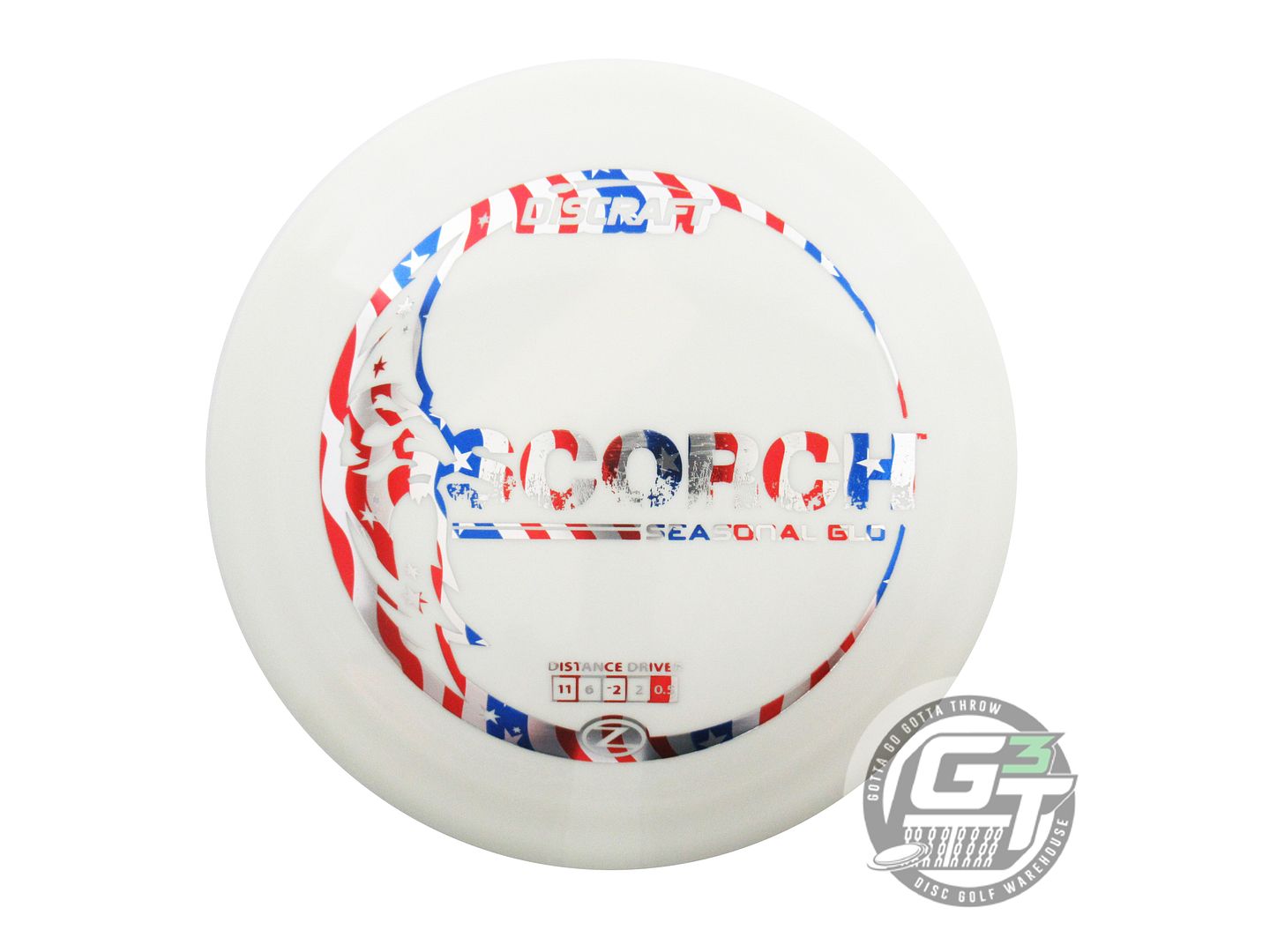 Discraft Seasonal Glo Z Scorch Distance Driver Golf Disc (Individually Listed)