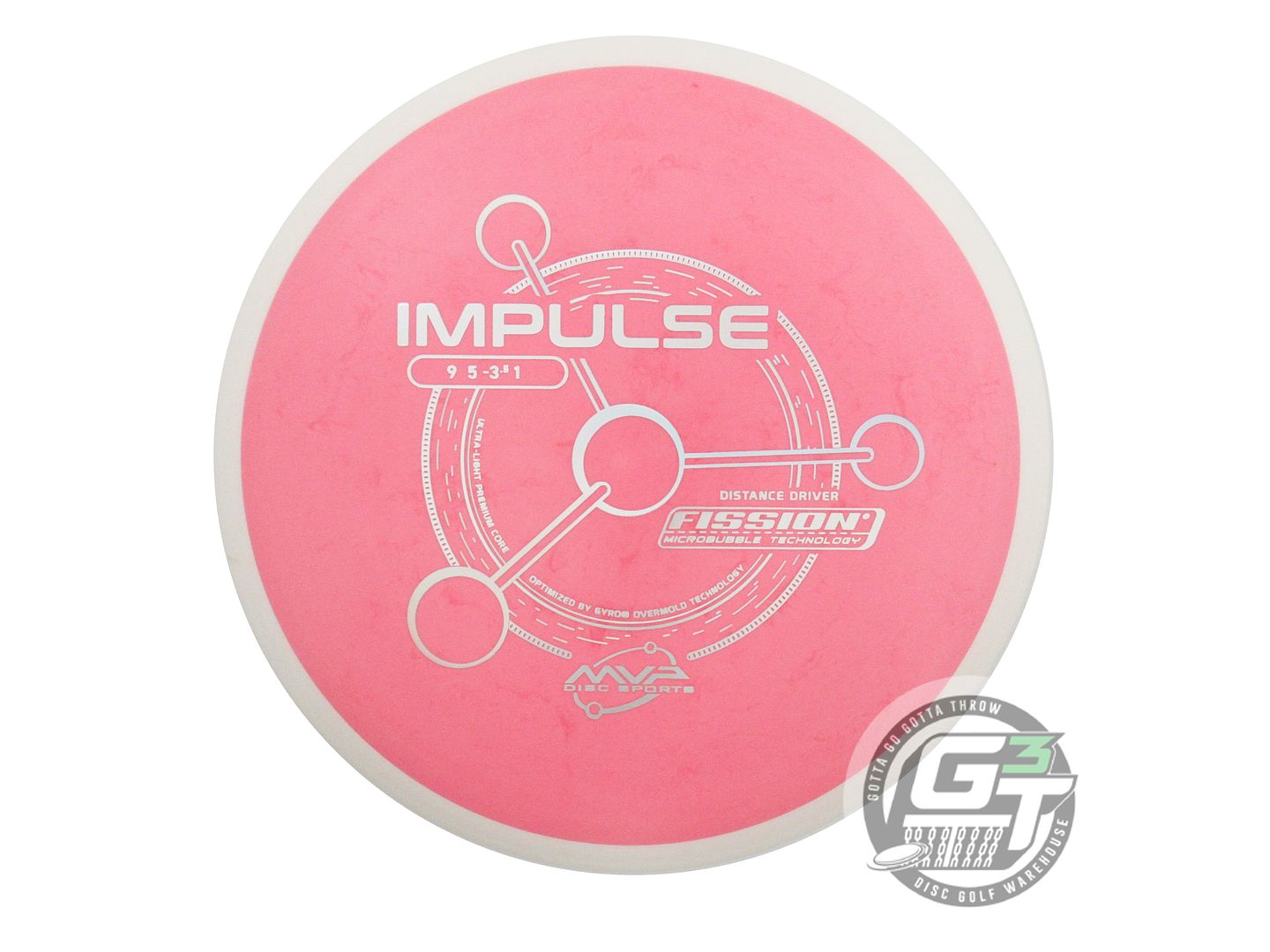 MVP Fission Impulse Distance Driver Golf Disc (Individually Listed)
