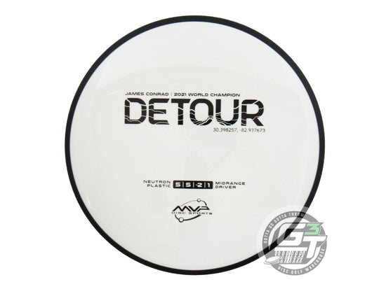 MVP Neutron Detour [James Conrad 1X] Midrange Golf Disc (Individually Listed)