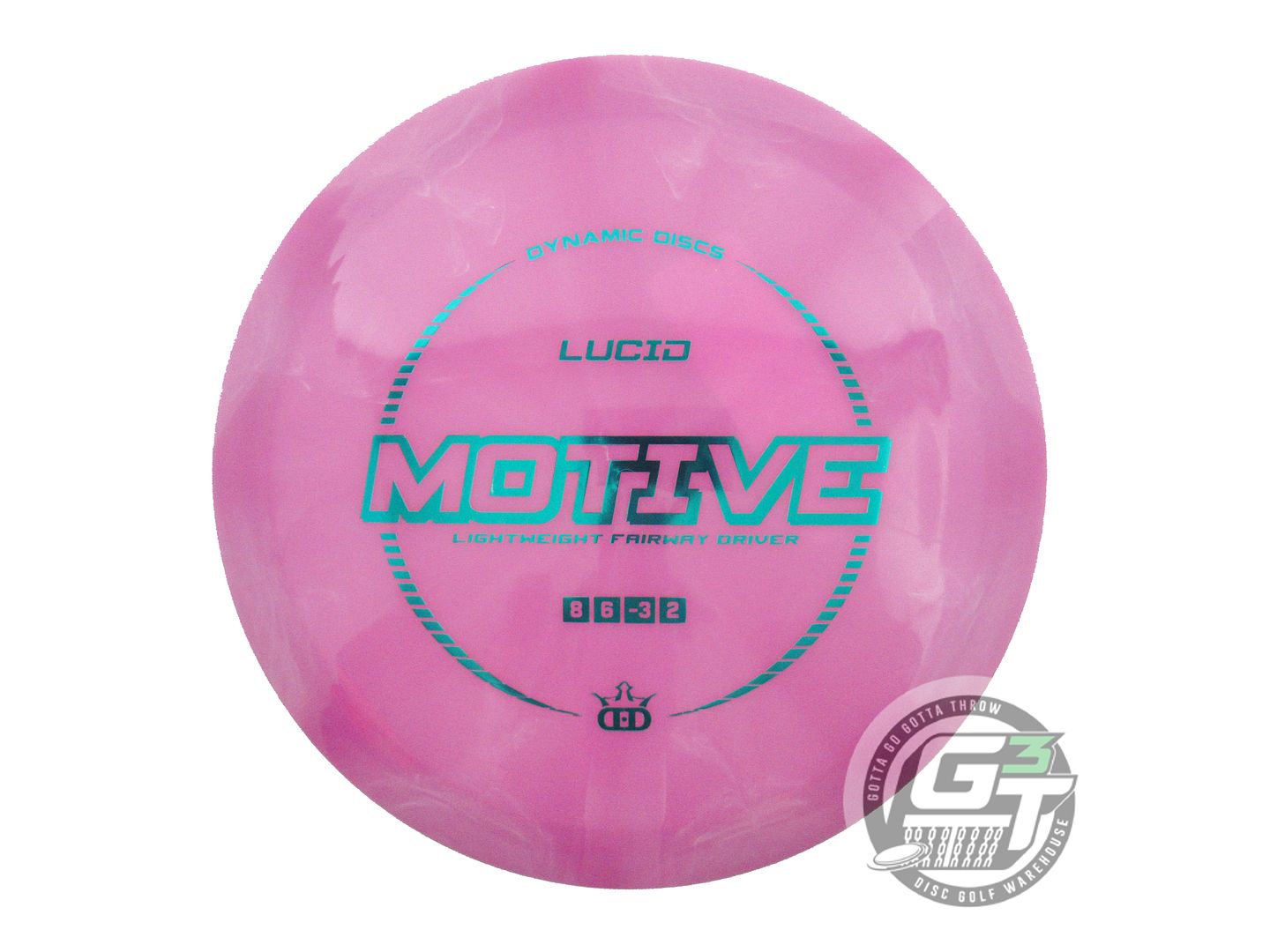 Dynamic Discs Lucid Burst Motive Fairway Driver Golf Disc (Individually Listed)