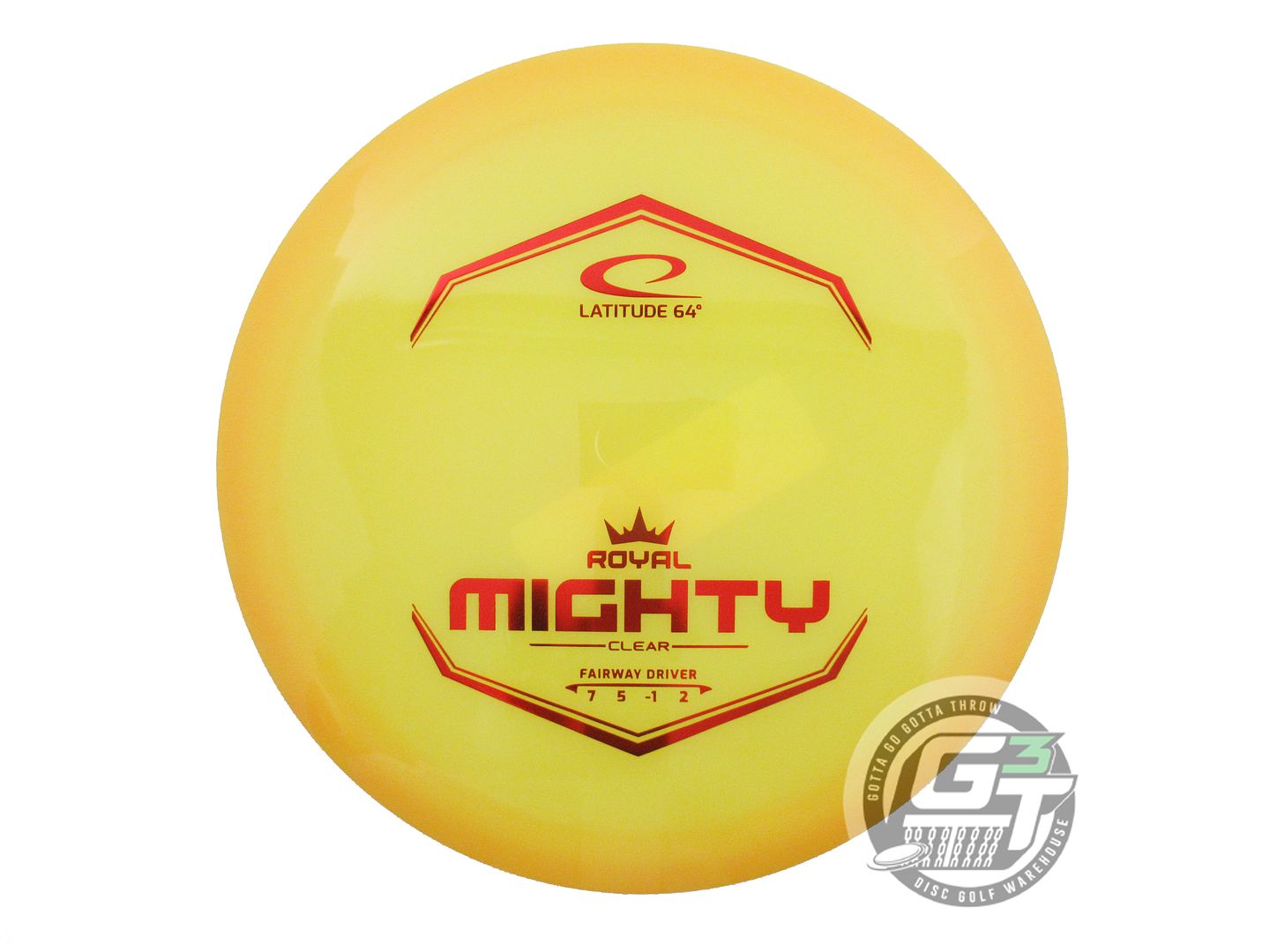 Latitude 64 Royal Clear Mighty Fairway Driver Golf Disc (Individually Listed)