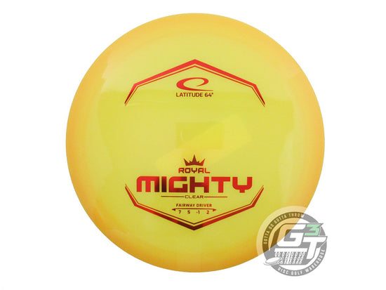 Latitude 64 Royal Clear Mighty Fairway Driver Golf Disc (Individually Listed)