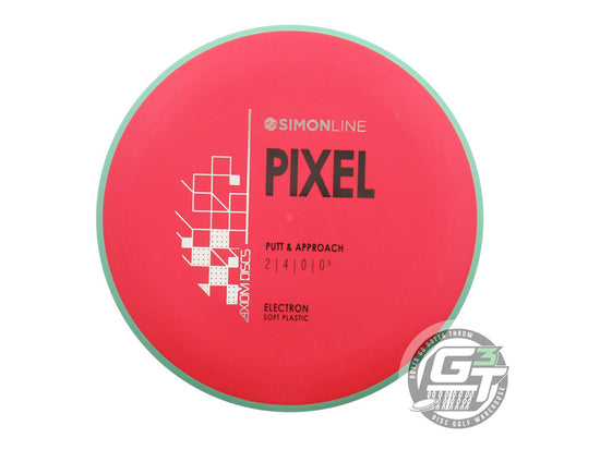 Axiom Simon Lizotte Simon Line Electron Soft Pixel Putter Golf Disc (Individually Listed)