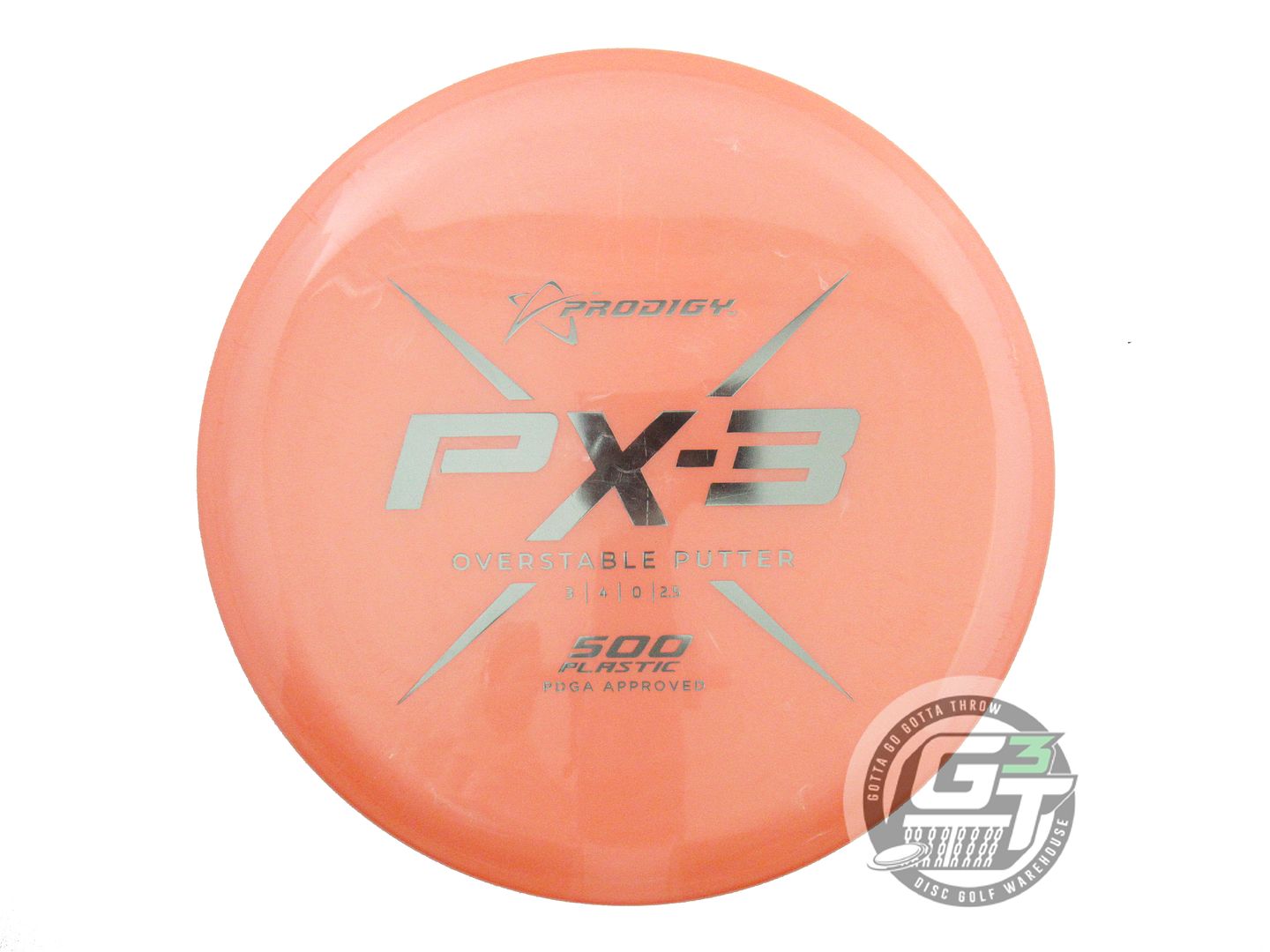 Prodigy 500 Series PX3 Putter Golf Disc (Individually Listed)