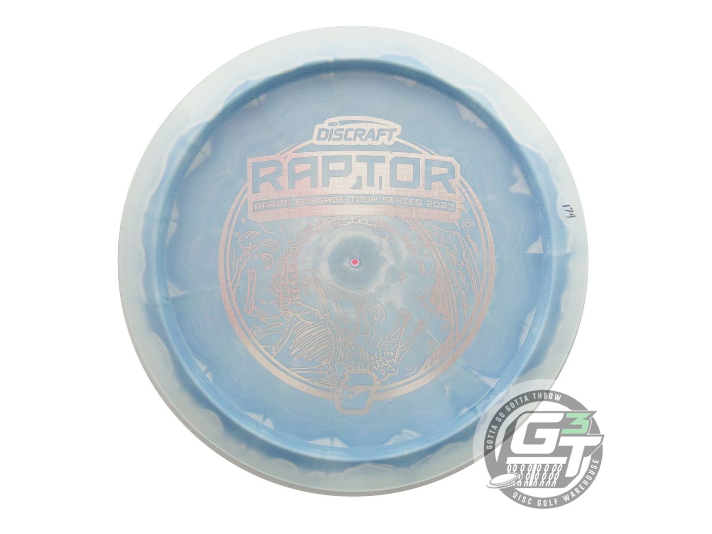 Discraft Limited Edition 2023 Tour Series Aaron Gossage Understamp Swirl ESP Raptor Distance Driver Golf Disc (Individually Listed)