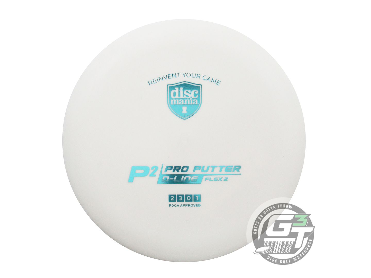 Discmania Originals D-Line Flex 2 P2 Pro Putter Golf Disc (Individually Listed)