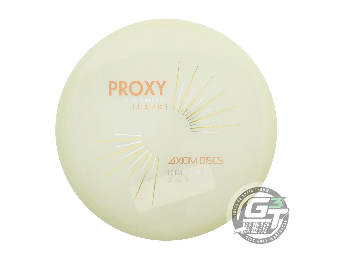 Axiom Total Eclipse Glow Proton Proxy Putter Golf Disc (Individually Listed)