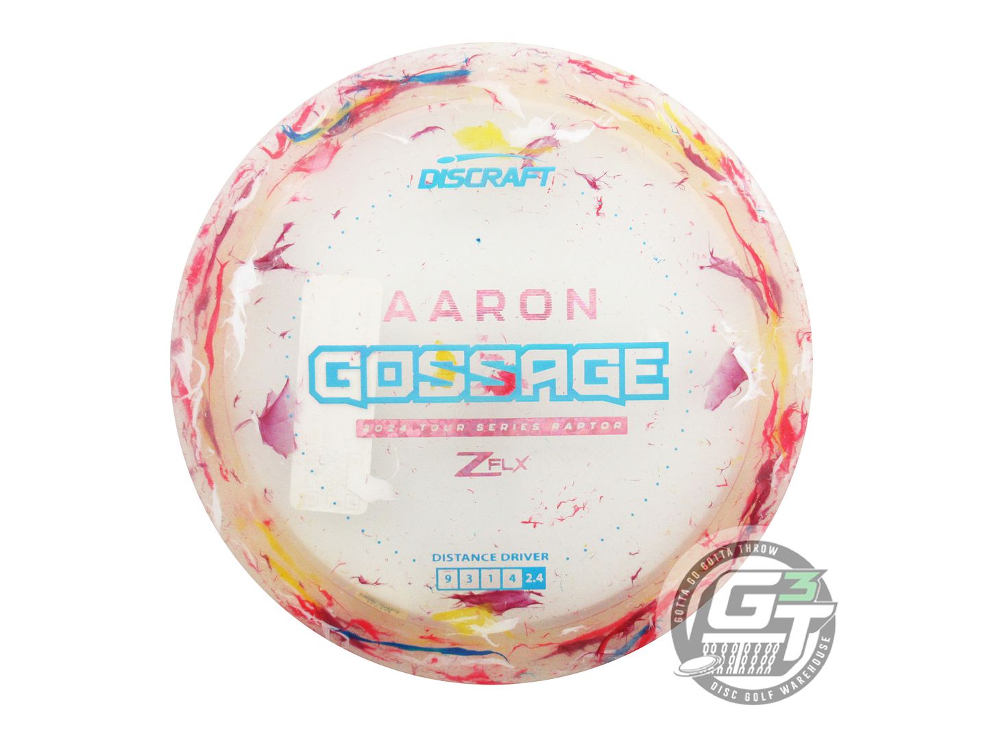Discraft Limited Edition 2024 Tour Series Aaron Gossage Jawbreaker Elite Z FLX Raptor Distance Driver Golf Disc (Individually Listed)