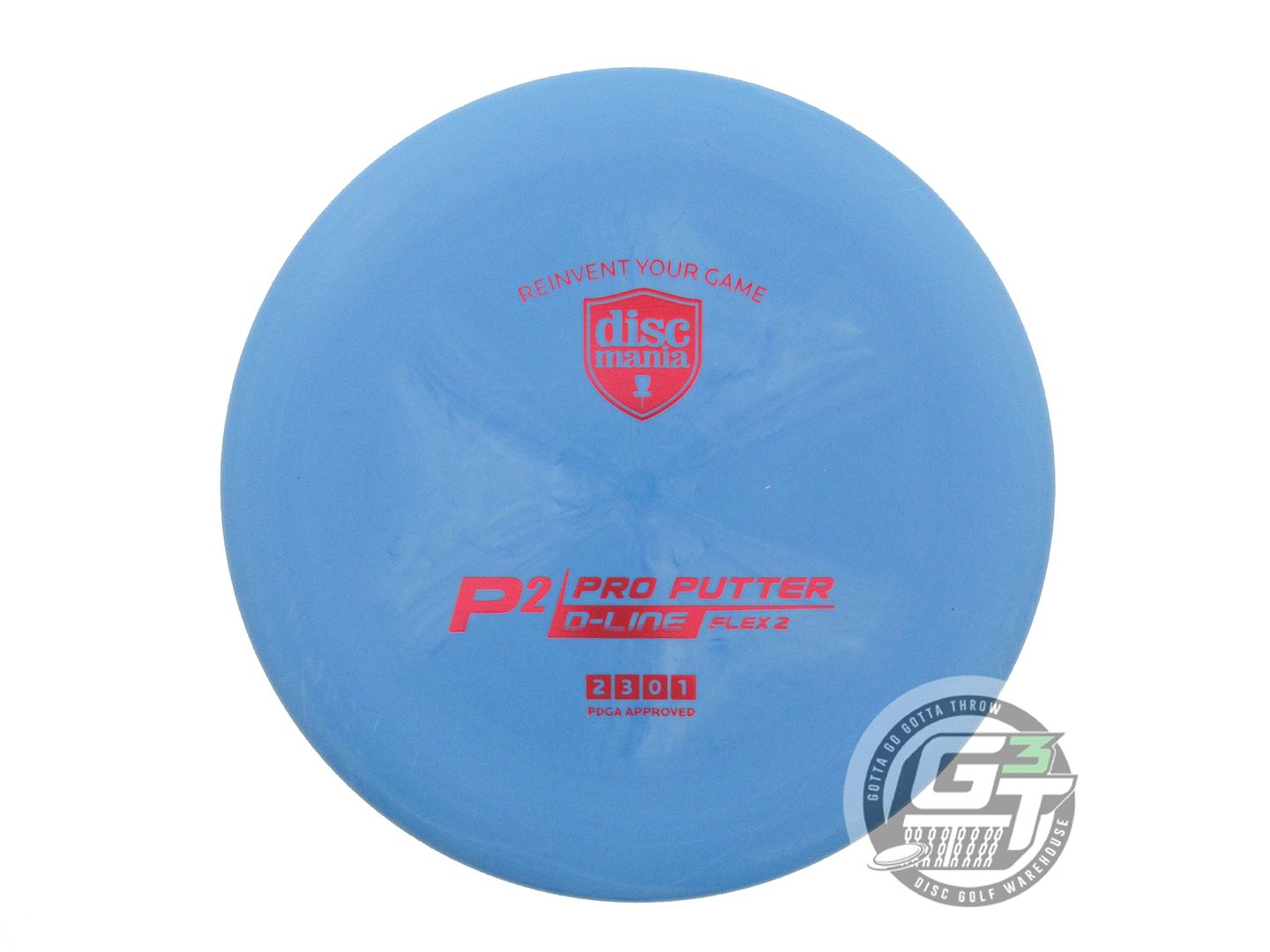 Discmania Originals D-Line Flex 2 P2 Pro Putter Golf Disc (Individually Listed)