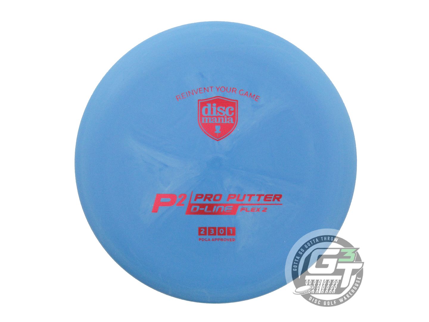 Discmania Originals D-Line Flex 2 P2 Pro Putter Golf Disc (Individually Listed)