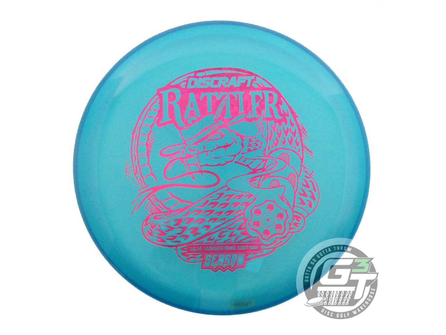 Discraft Limited Edition 2024 Ledgestone Open CryZtal Z Rattler Putter Golf Disc (Individually Listed)