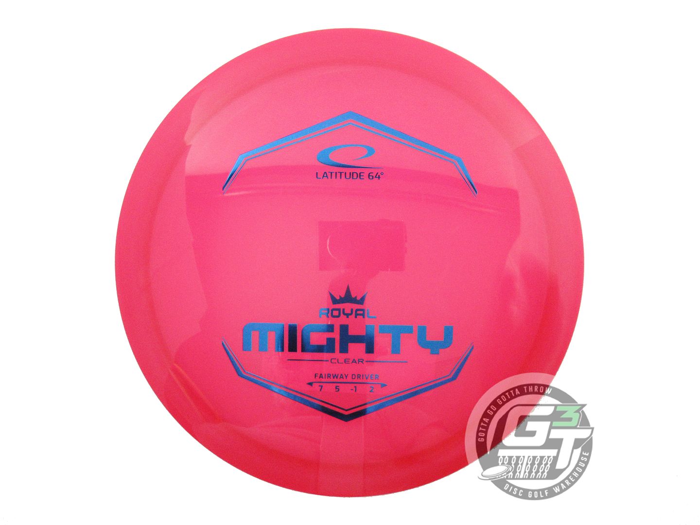 Latitude 64 Royal Clear Mighty Fairway Driver Golf Disc (Individually Listed)