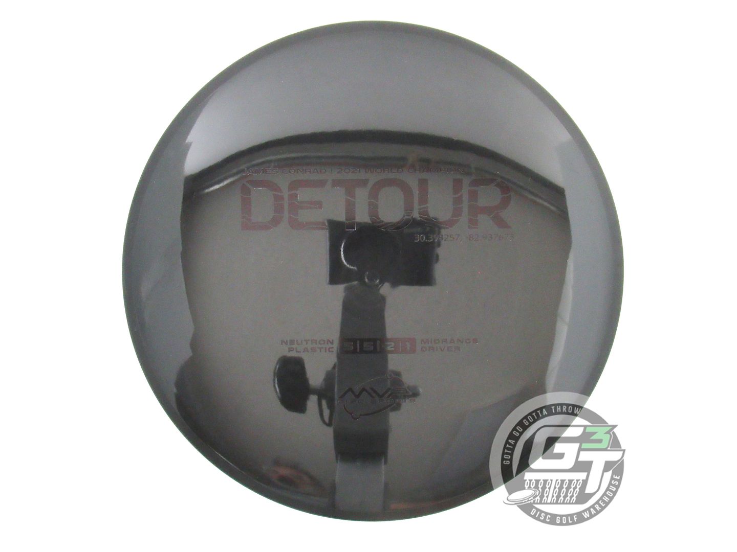 MVP Neutron Detour [James Conrad 1X] Midrange Golf Disc (Individually Listed)