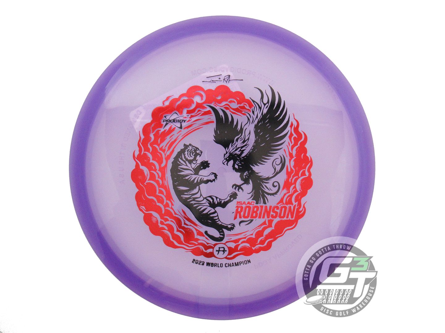 Prodigy Limited Edition Isaac Robinson 2023 PDGA World Champion Stormcaller Stamp 400 Series Archive Midrange Golf Disc (Individually Listed)