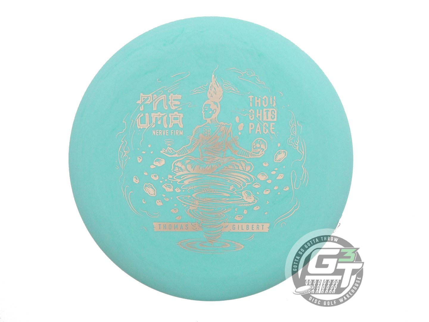 Thought Space Athletics Limited Edition 2024 Signature Series Thomas Gilbert Nerve Firm Pneuma Putter Golf Disc (Individually Listed)