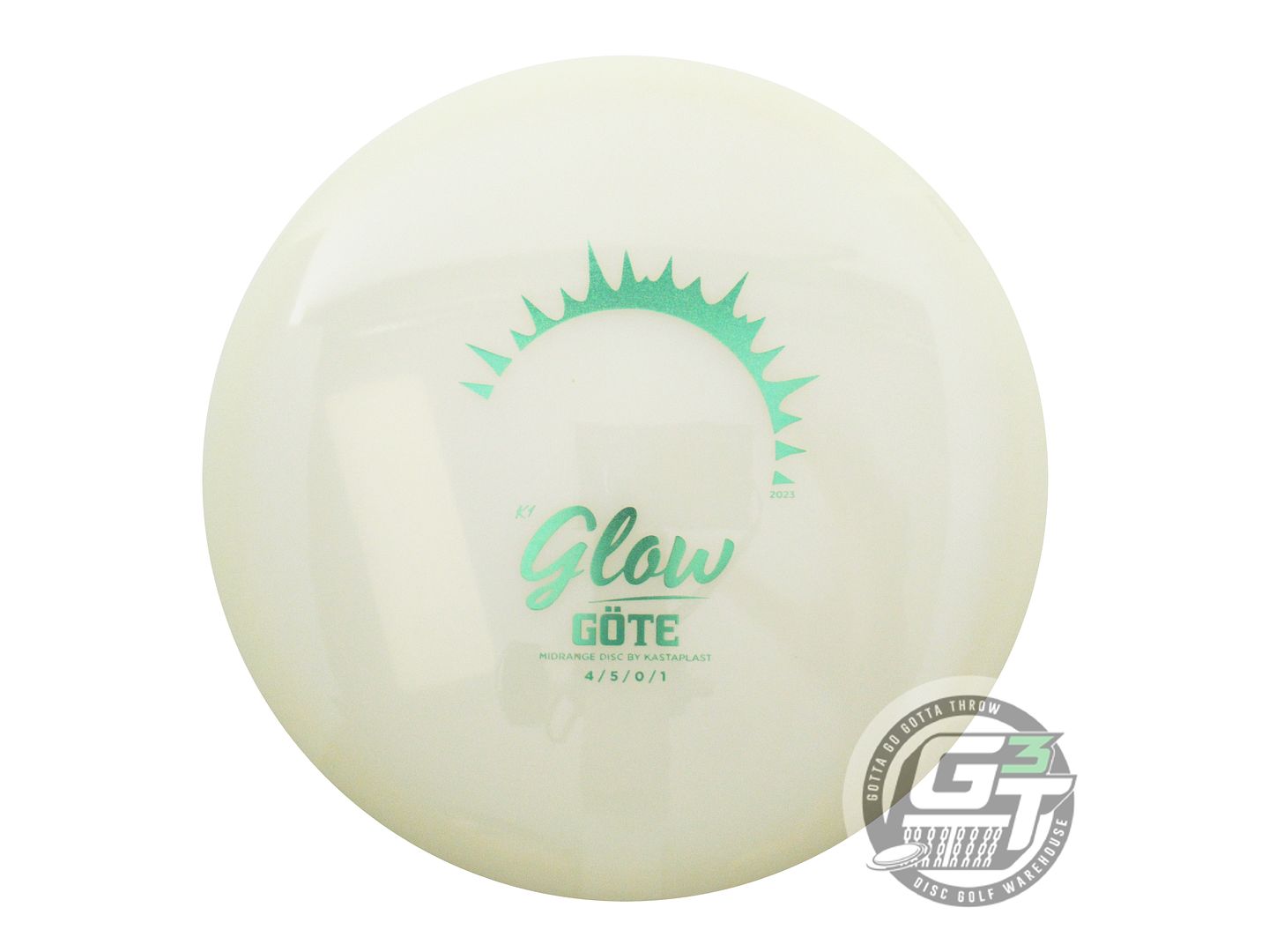 Kastaplast Glow K1 Gote Midrange Golf Disc (Individually Listed)