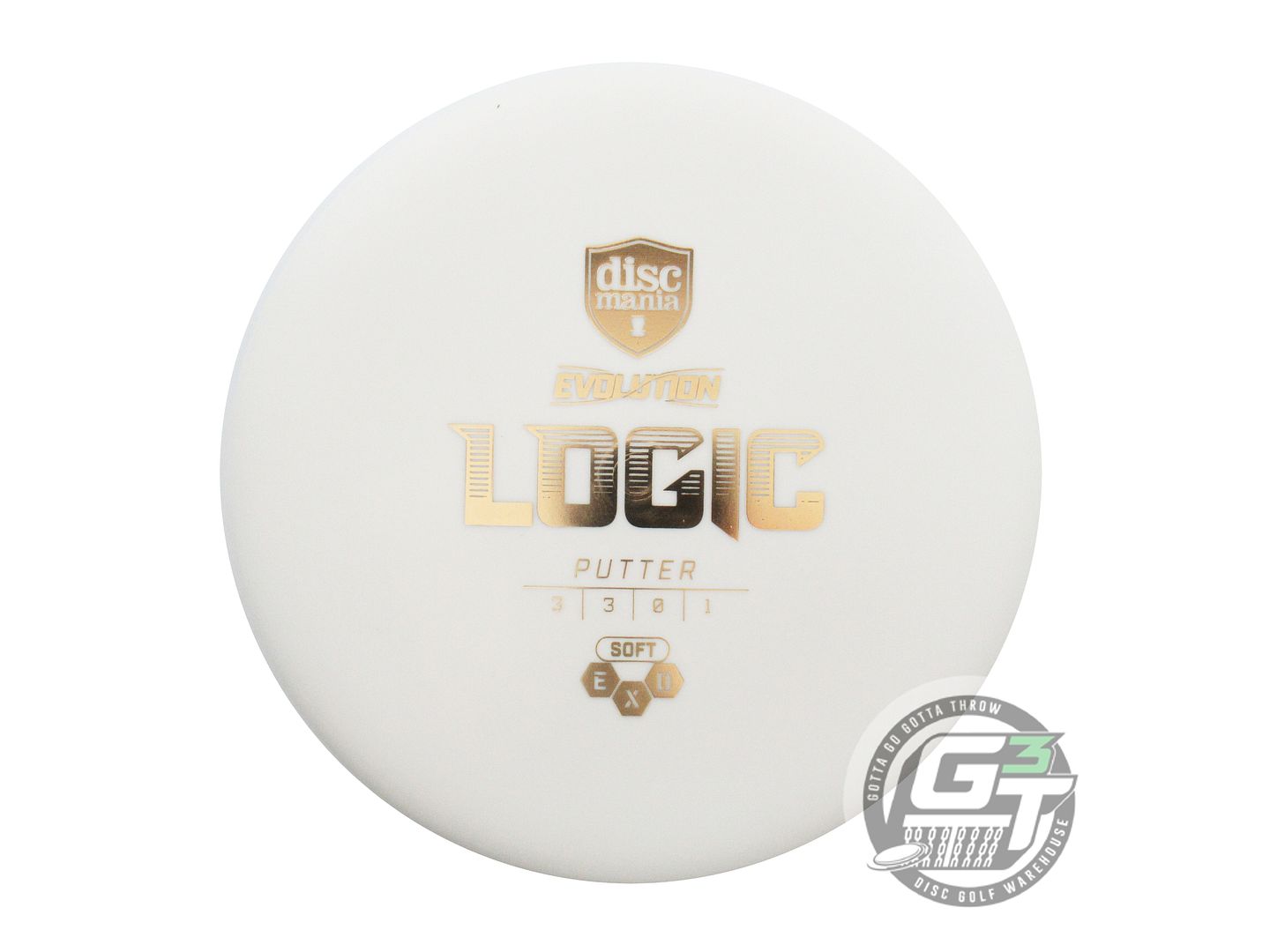 Discmania Evolution Exo Soft Logic Putter Golf Disc (Individually Listed)