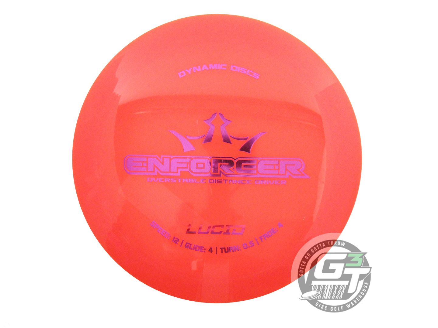 Dynamic Discs Lucid Enforcer Distance Driver Golf Disc (Individually Listed)