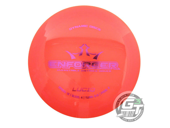 Dynamic Discs Lucid Enforcer Distance Driver Golf Disc (Individually Listed)