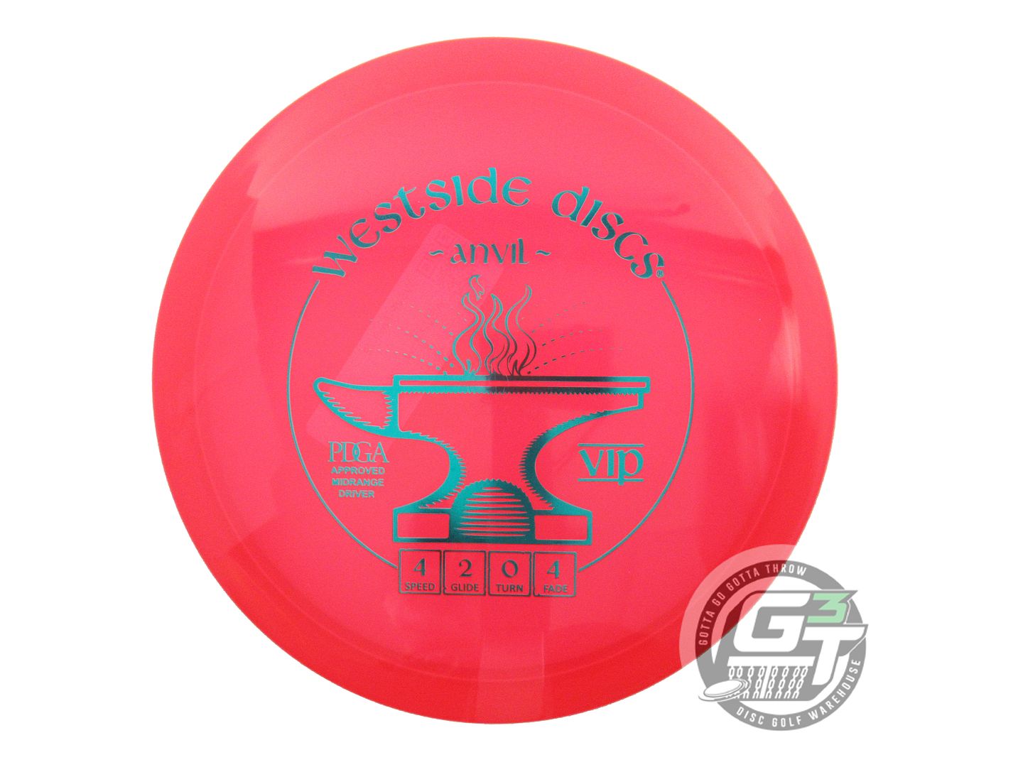 Westside VIP Anvil Midrange Golf Disc (Individually Listed)