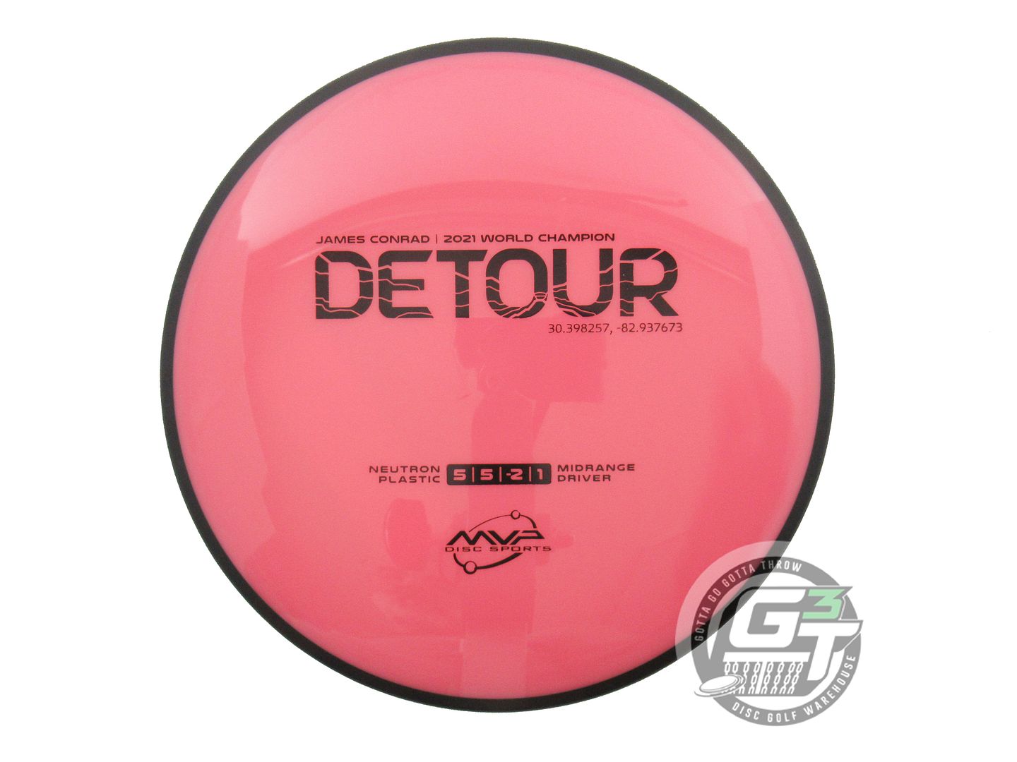MVP Neutron Detour [James Conrad 1X] Midrange Golf Disc (Individually Listed)