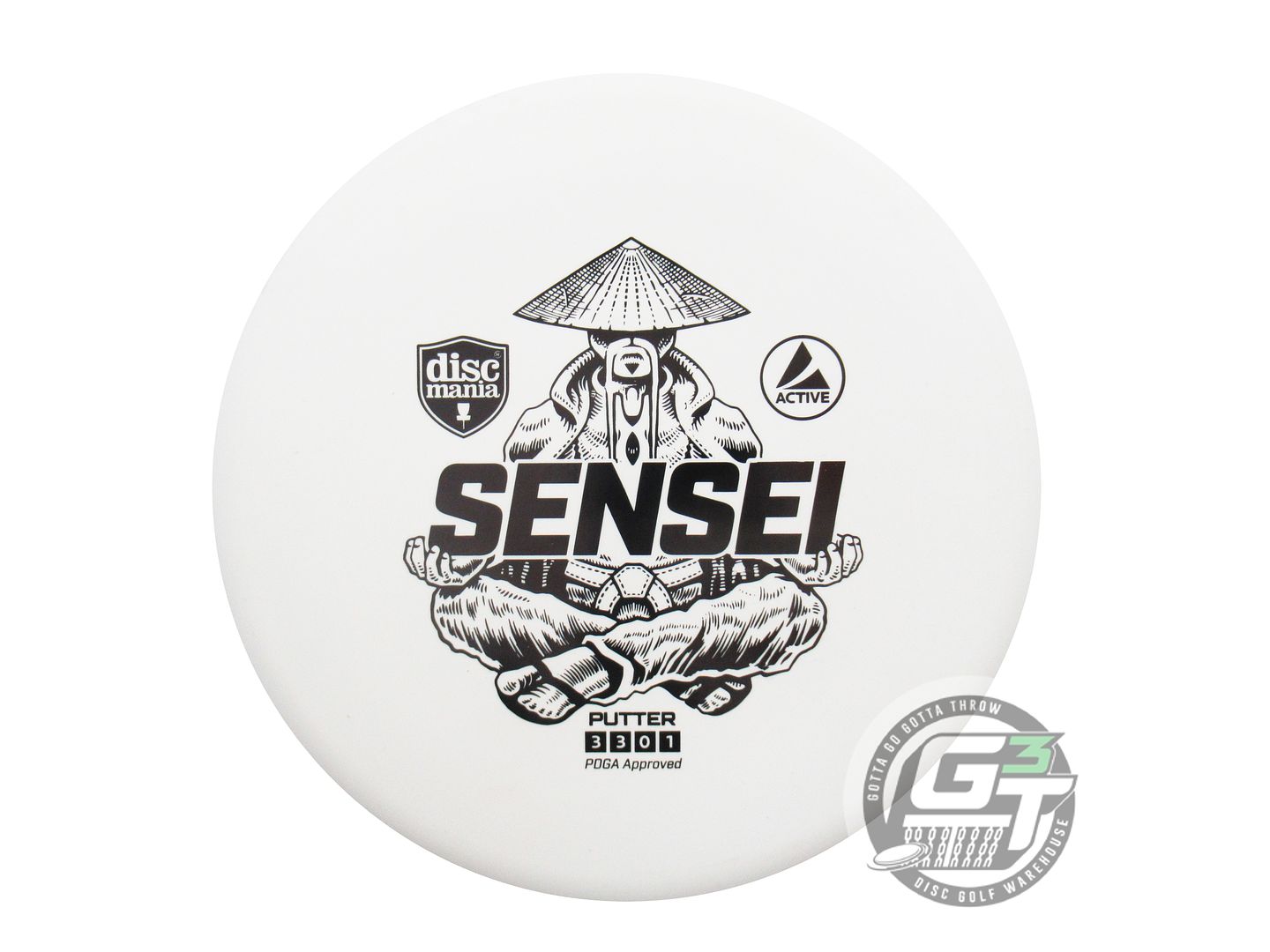 Discmania Active Base Sensei Putter Golf Disc (Individually Listed)