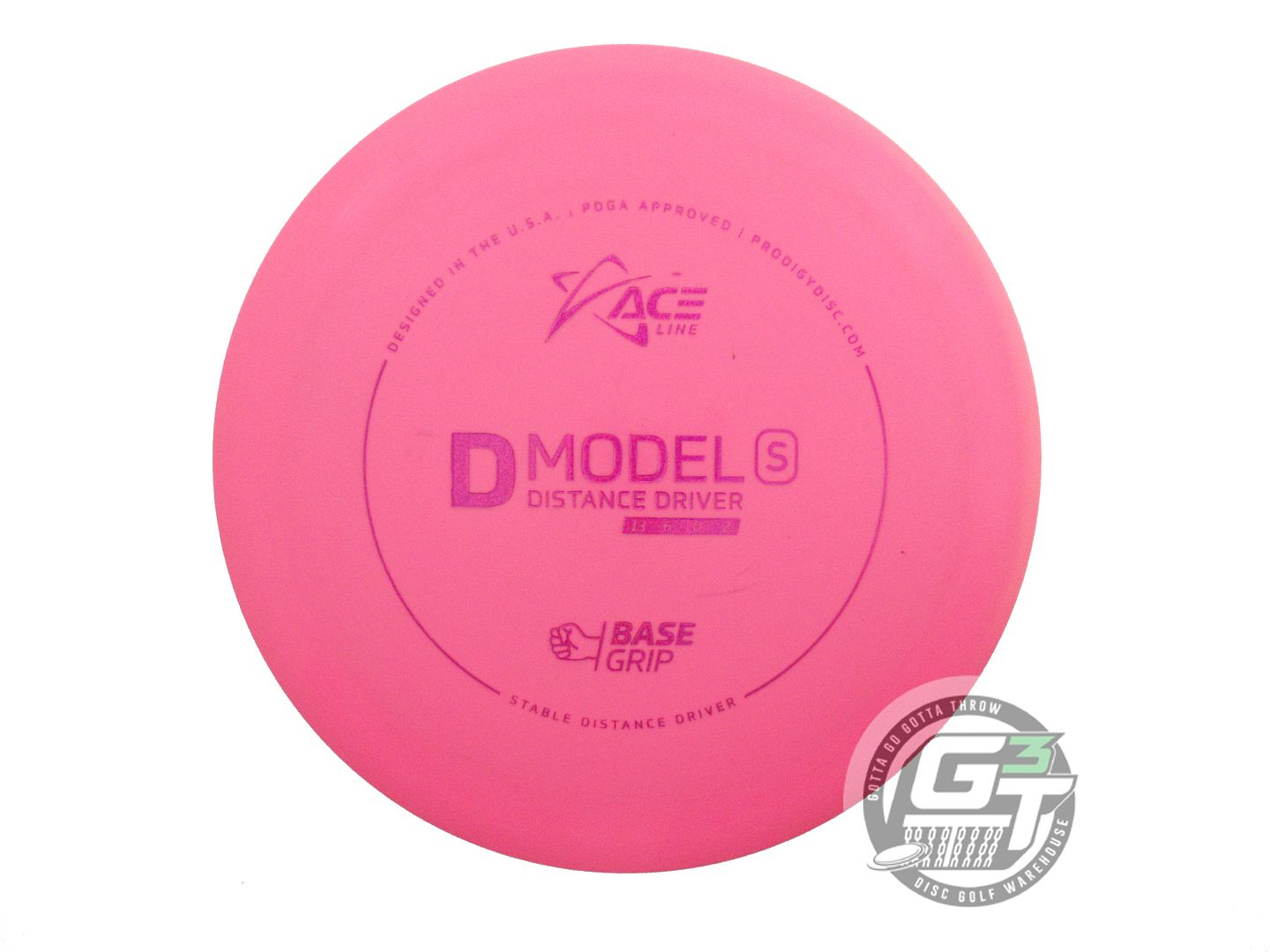 Prodigy Ace Line Base Grip D Model S Distance Driver Golf Disc (Individually Listed)
