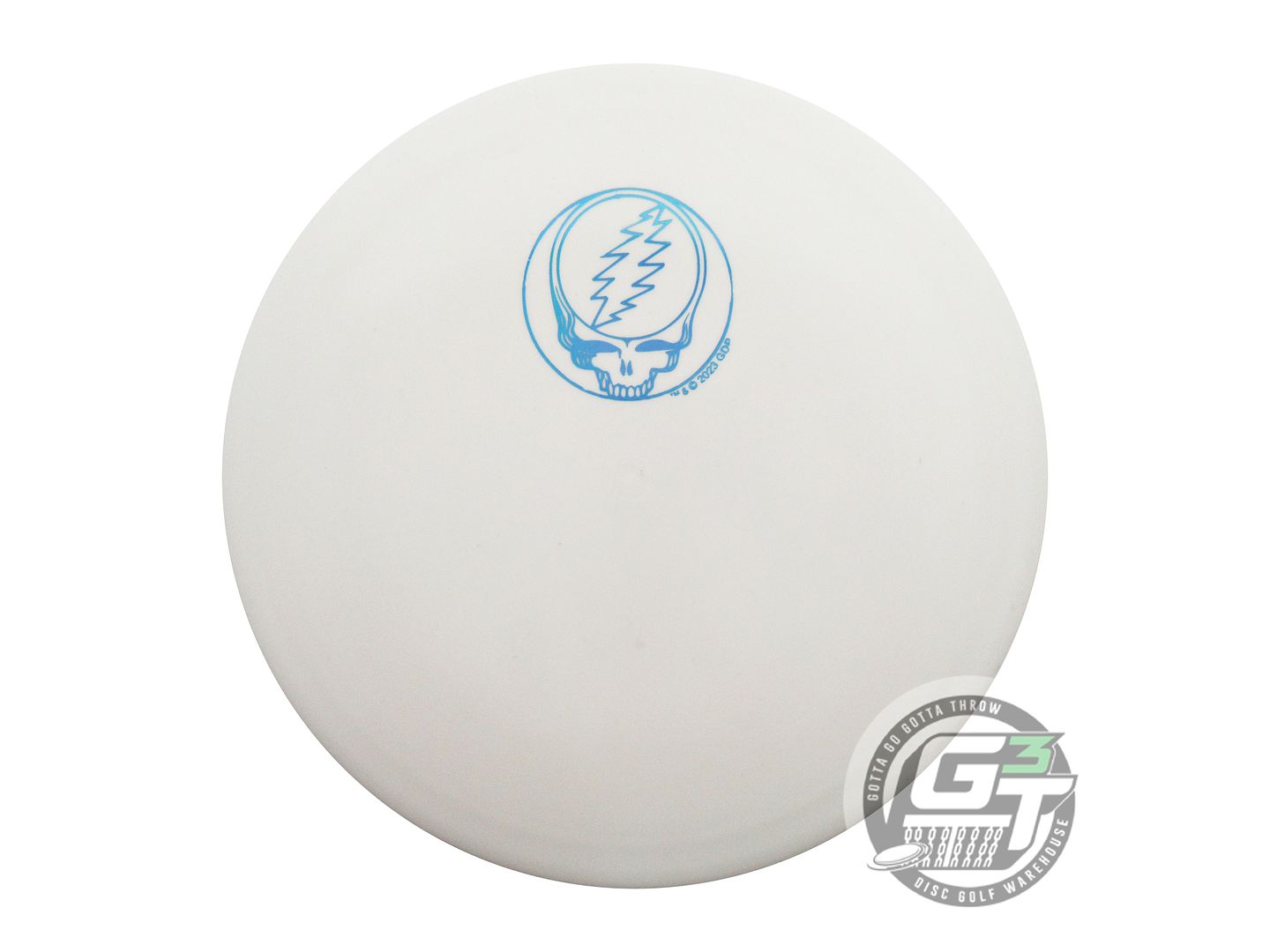Discmania Limited Edition Grateful Dead Mini Steal Your Face Stamp Glow D-Line Flex 2 FD Fairway Driver Golf Disc (Individually Listed)