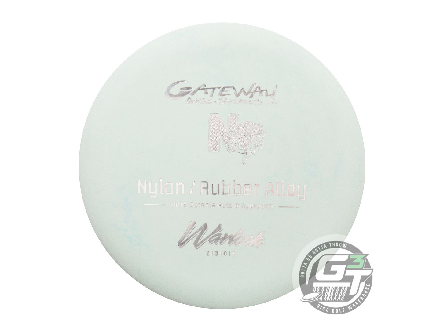 Gateway Nylon Rubber Alloy Warlock Putter Golf Disc (Individually Listed)