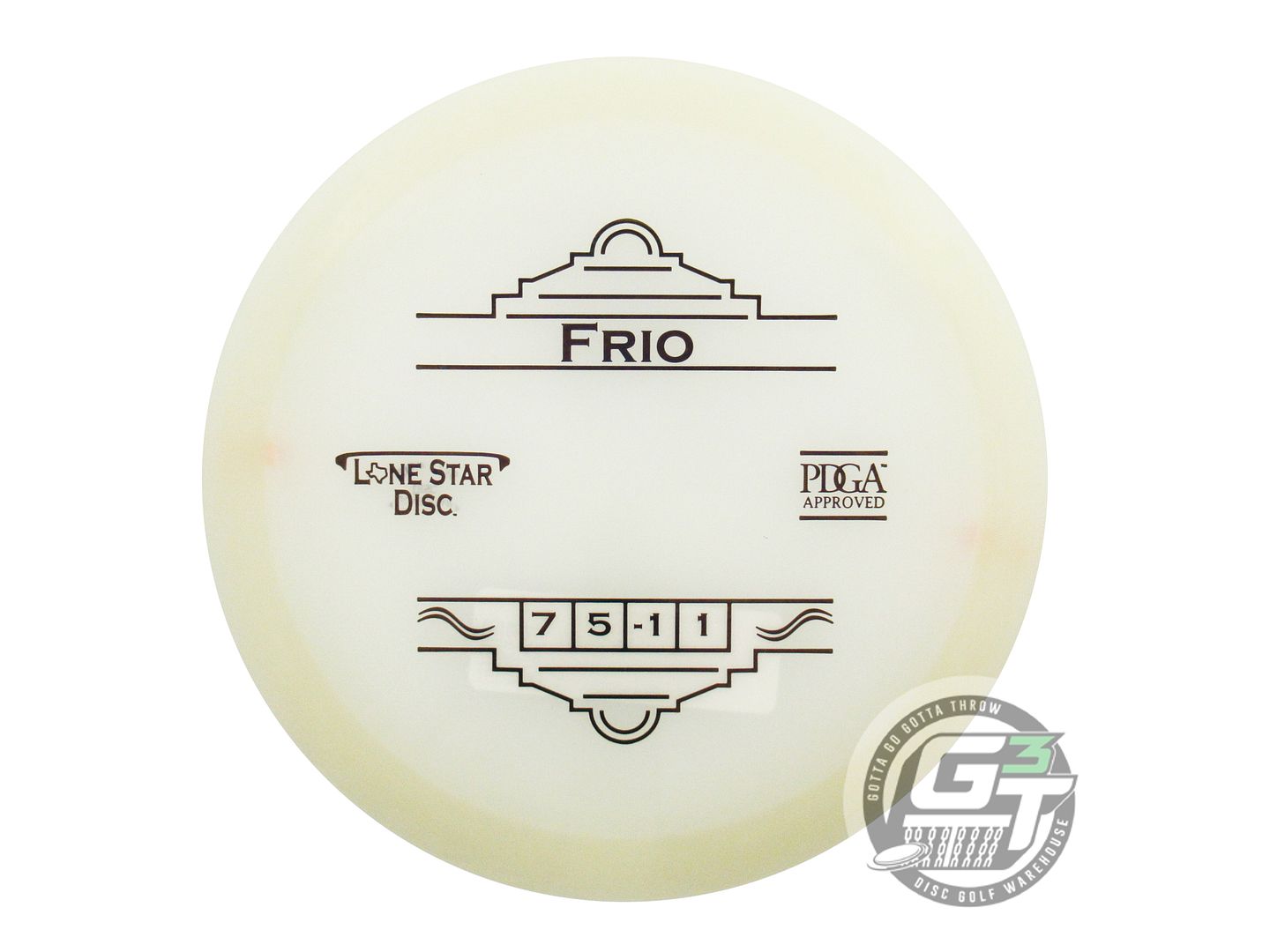 Lone Star Glow Walker Midrange Golf Disc (Individually Listed)