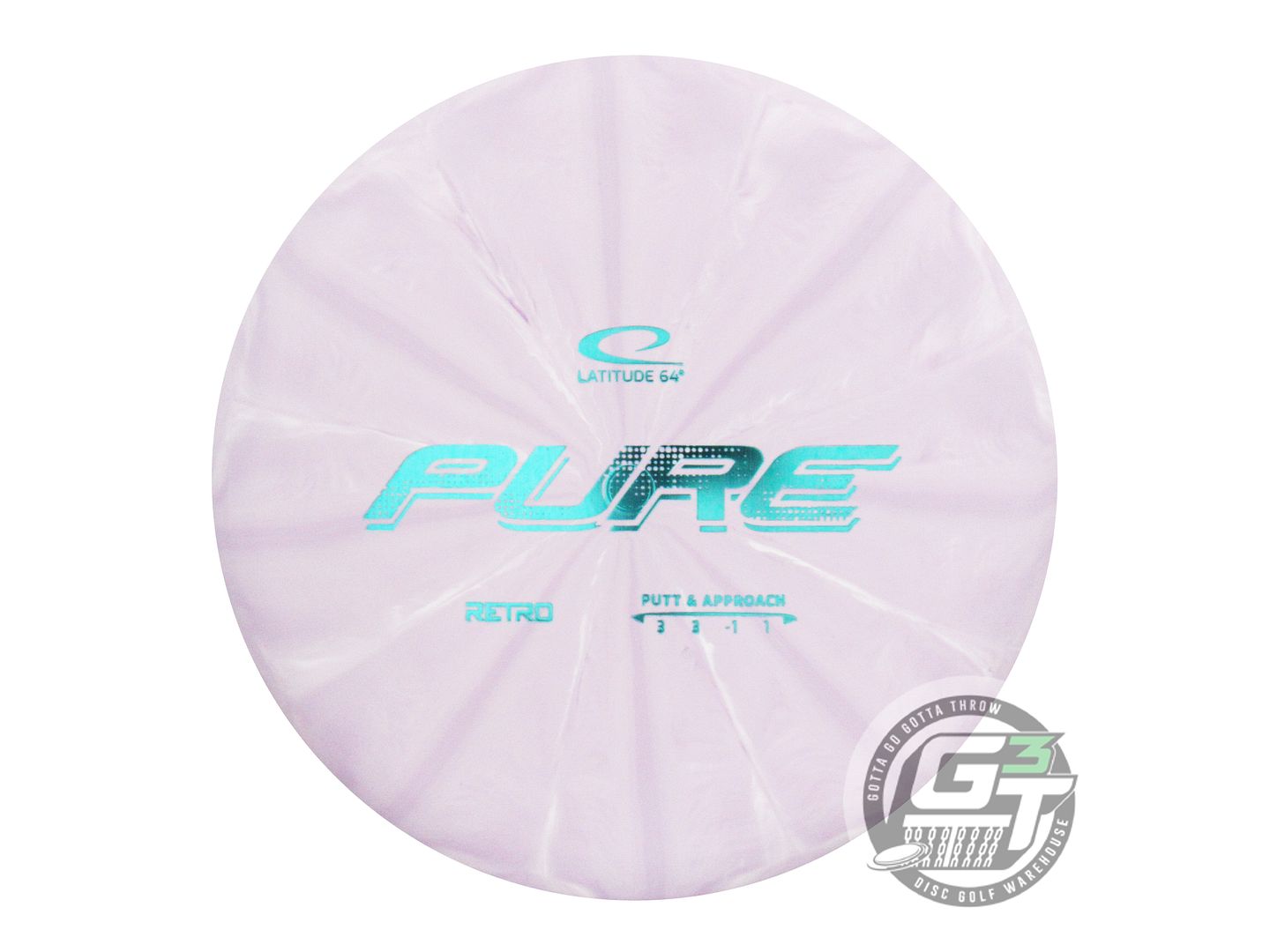 Latitude 64 Retro Burst Pure Putter Golf Disc (Individually Listed)