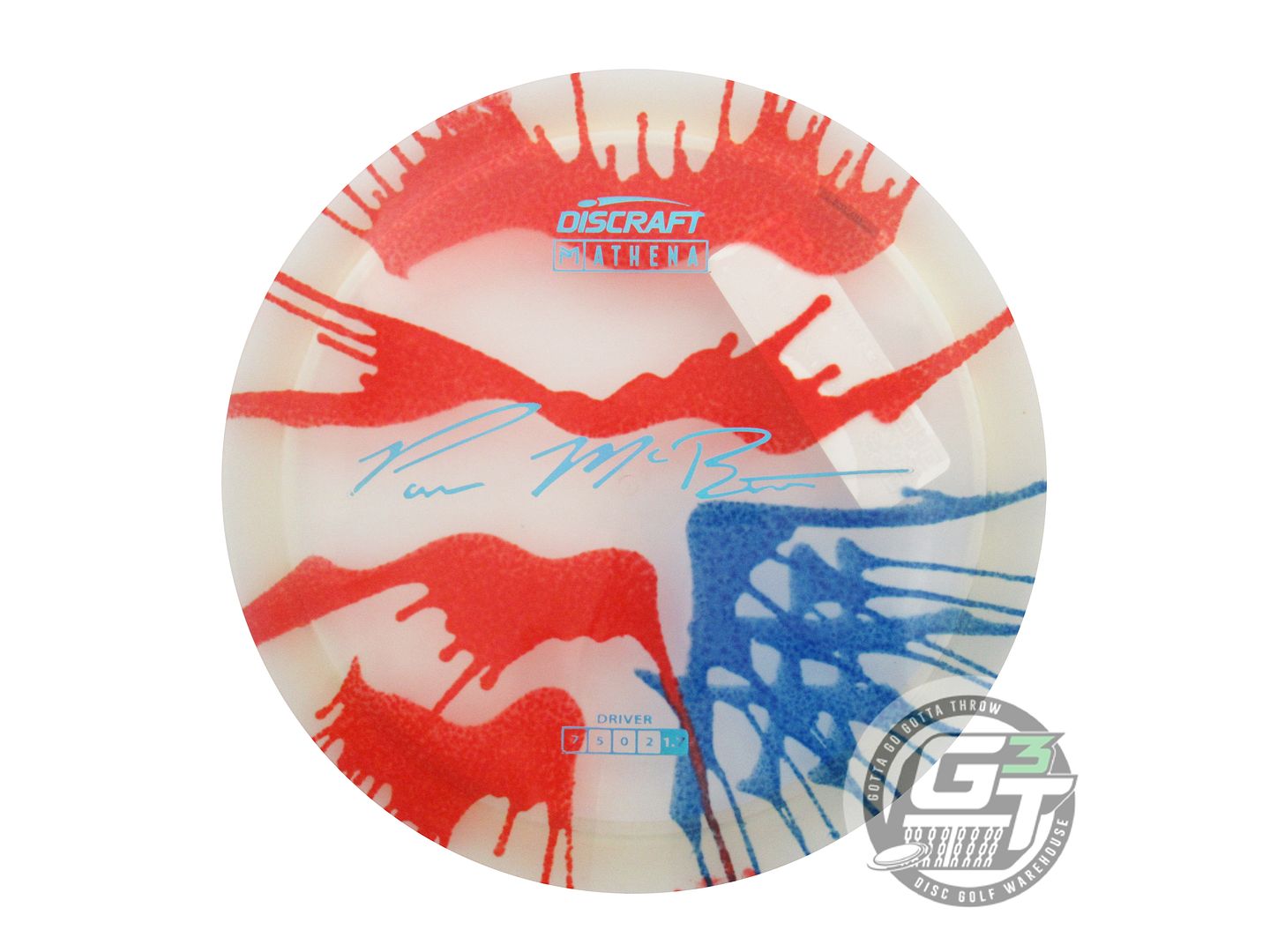 Discraft Paul McBeth Signature Fly Dye Elite Z Athena Fairway Driver Golf Disc (Individually Listed)