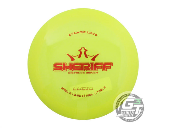 Dynamic Discs Lucid Sheriff Distance Driver Golf Disc (Individually Listed)