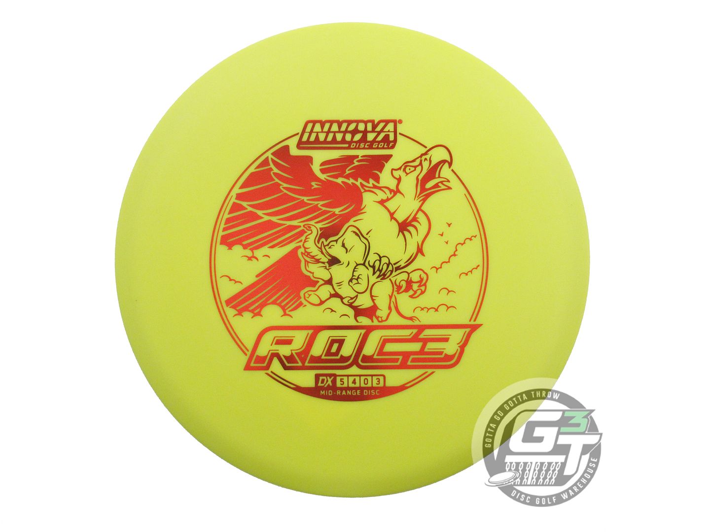Innova DX Roc3 Midrange Golf Disc (Individually Listed)