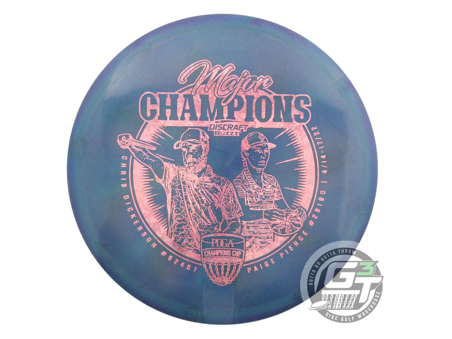 Discraft Limited Edition 2022 PDGA Champions Cup Commemorative Special Blend Buzzz Midrange Golf Disc (Individually Listed)