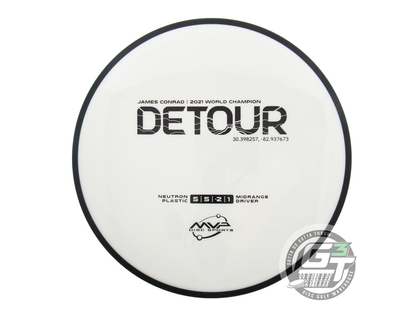 MVP Neutron Detour [James Conrad 1X] Midrange Golf Disc (Individually Listed)