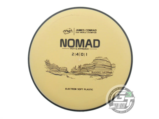 MVP Electron Soft Nomad [James Conrad 1X] Putter Golf Disc (Individually Listed)