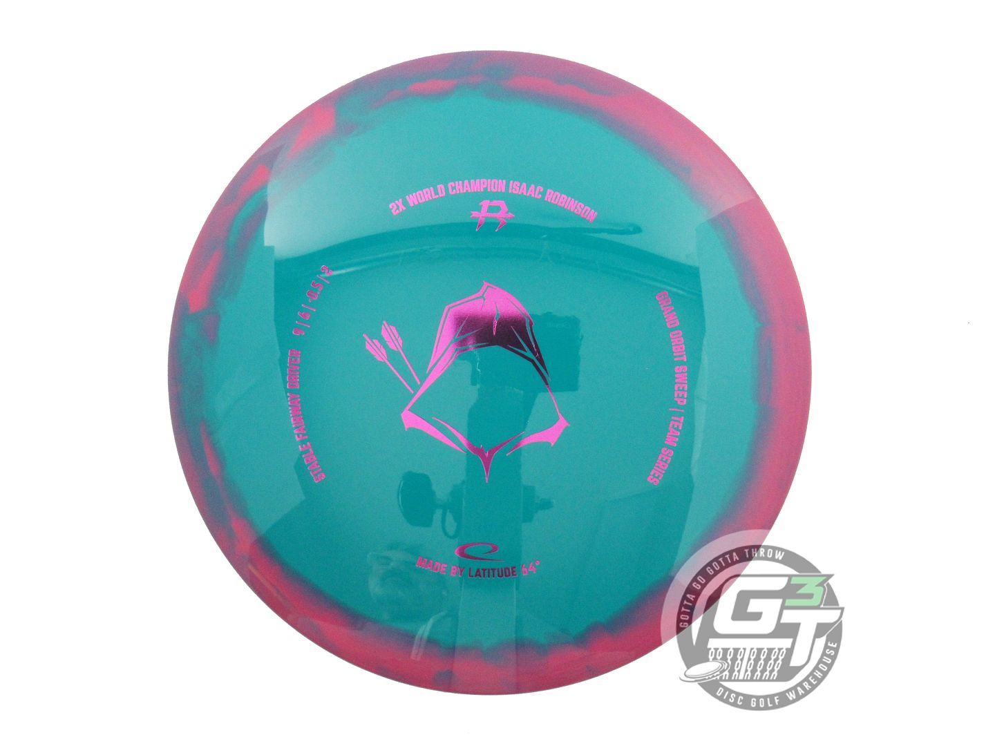 Latitude 64 Limited Edition 2025 Team Series Isaac Robinson Royal Grand Orbit Sweep Fairway Driver Golf Disc (Individually Listed)