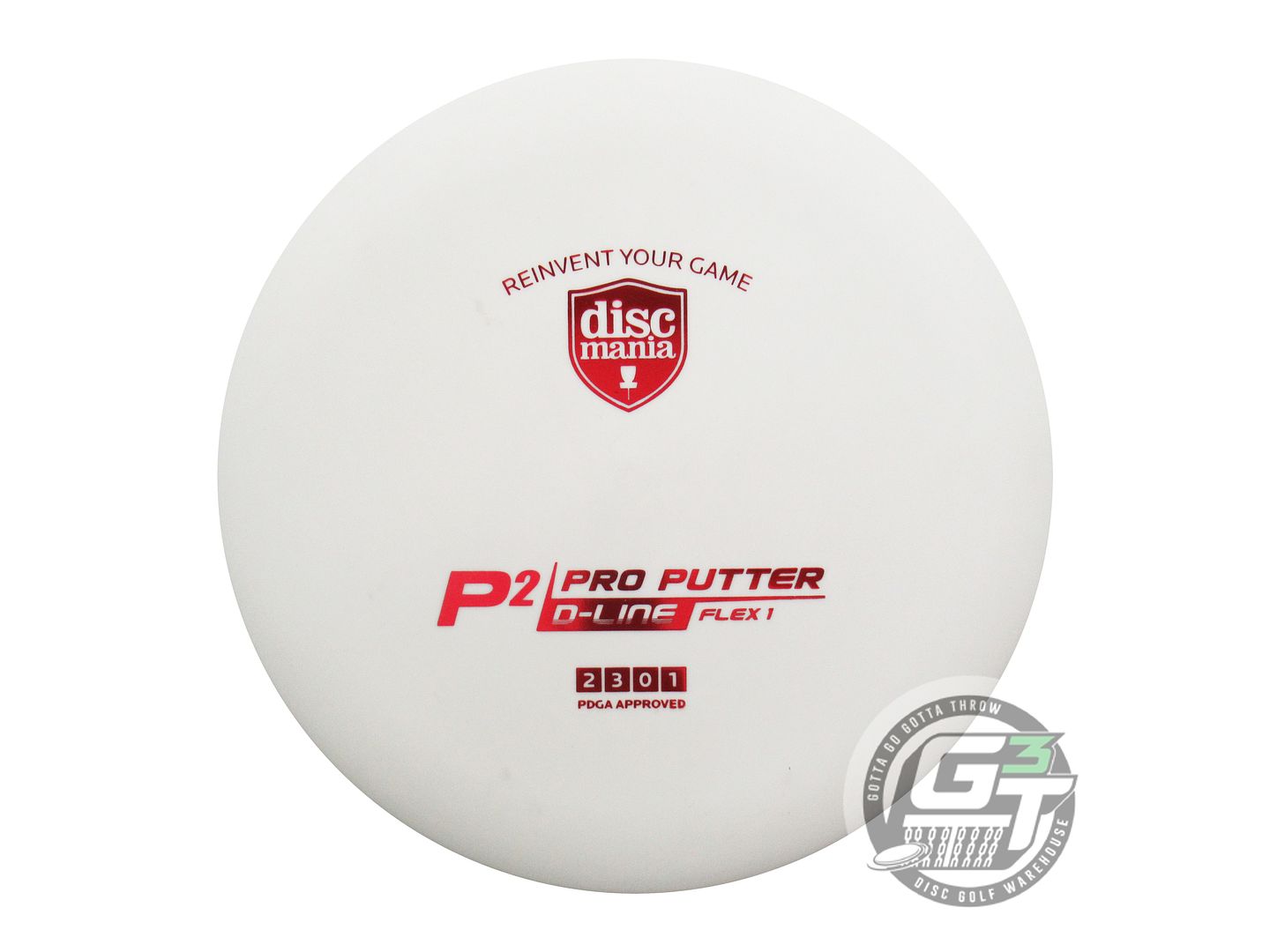 Discmania Originals D-Line Flex 1 P2 Pro Putter Golf Disc (Individually Listed)