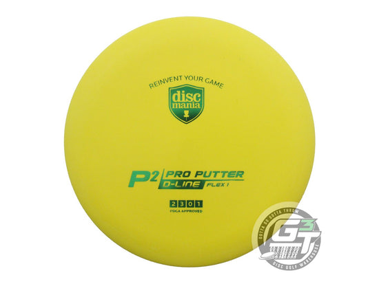 Discmania Originals D-Line Flex 1 P2 Pro Putter Golf Disc (Individually Listed)