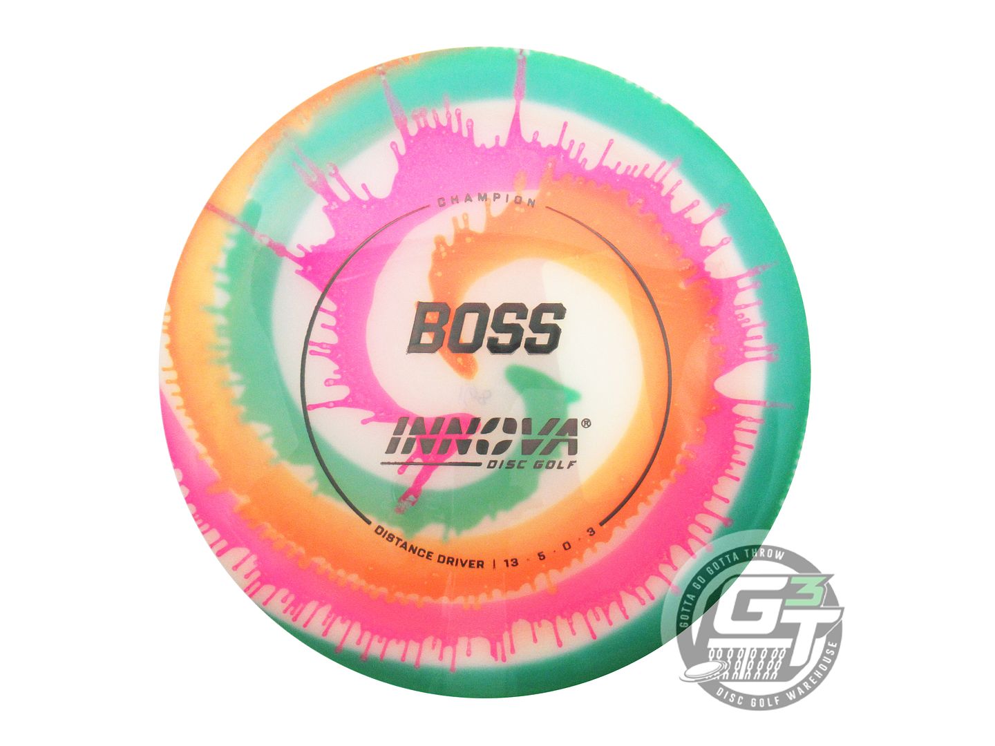 Innova I-Dye Champion Boss Distance Driver Golf Disc (Individually Listed)