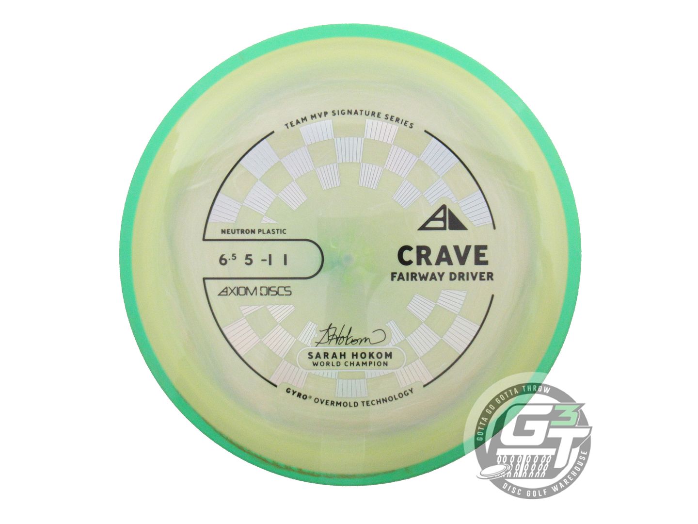 Axiom Neutron Crave [Sarah Hokom 1X] Fairway Driver Golf Disc (Individually Listed)