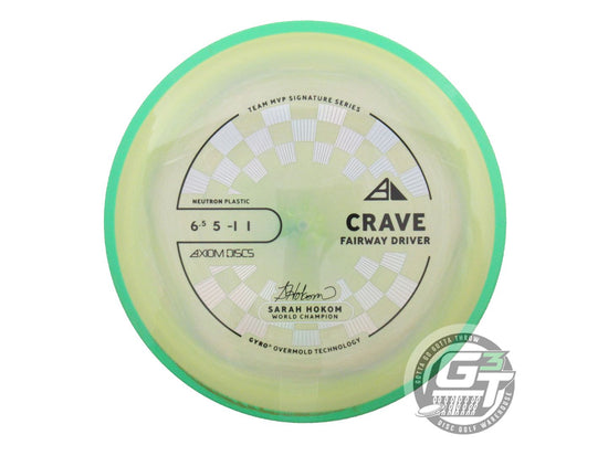 Axiom Neutron Crave [Sarah Hokom 1X] Fairway Driver Golf Disc (Individually Listed)
