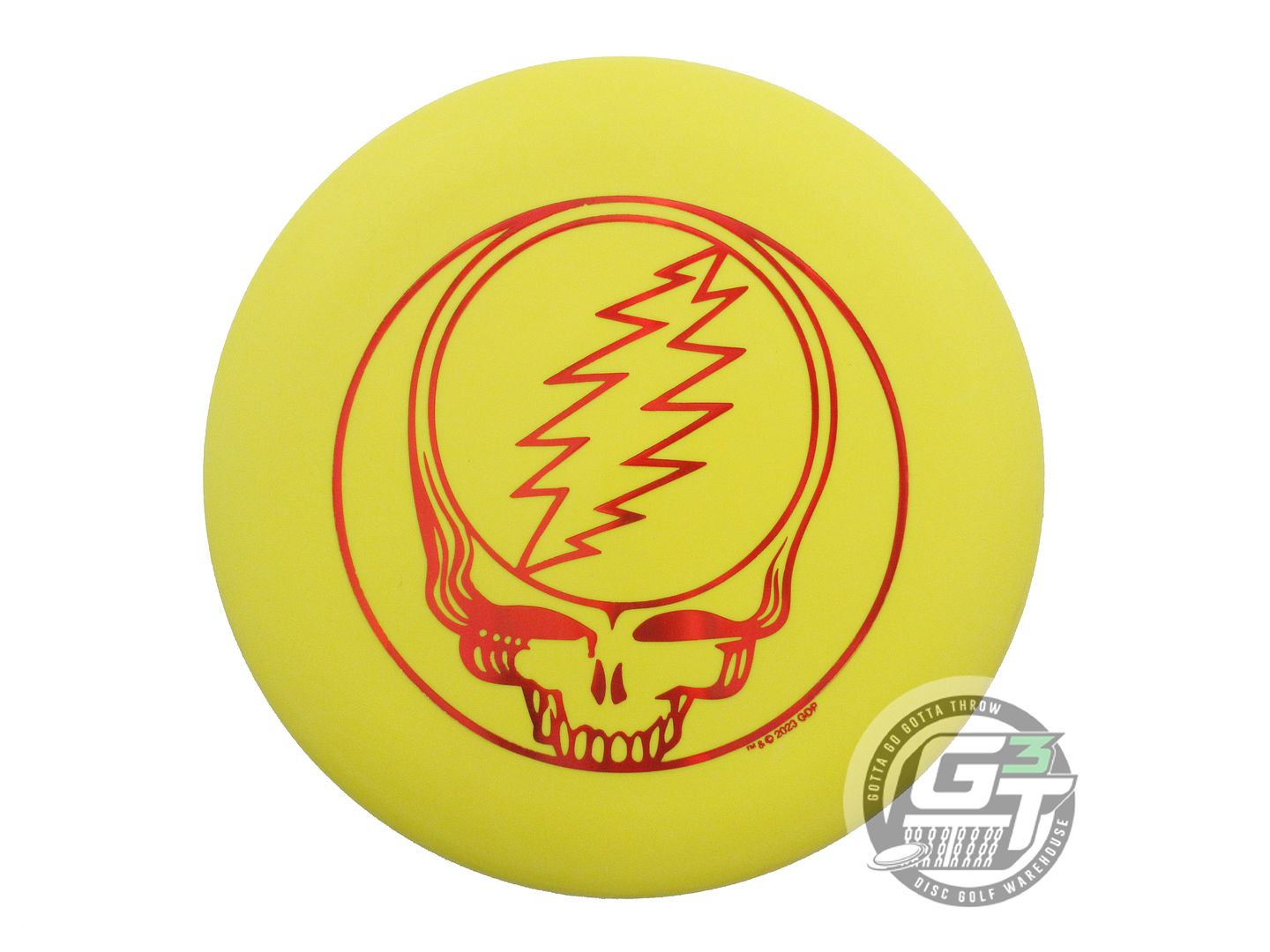 Discmania Limited Edition Grateful Dead Steal Your Face Stamp D-Line Flex 1 P2 Pro Putter Golf Disc (Individually Listed)