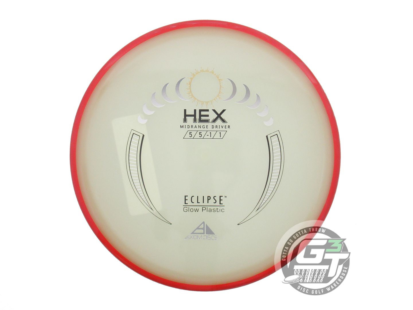 Axiom Eclipse 2.0 Glow Proton Hex Midrange Golf Disc (Individually Listed)